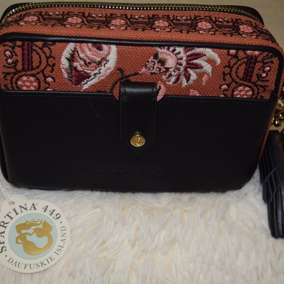 Spartina 449 Carmella Phone Crossbody Linden - Picture 6 of 14
